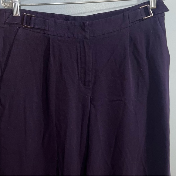 Classiques entire- Dark purple capri pants - Picture 2 of 6